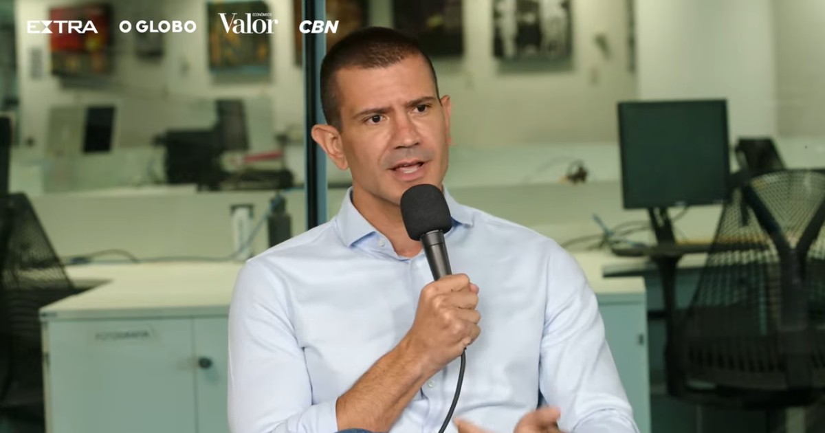 Douglas Ruas tenta se descolar de Cláudio Castro em sabatina: 'nunca tive relação de intimidade'