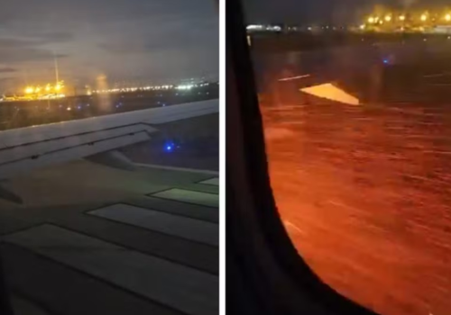 VÍDEO: Avião pega fogo durante decolagem e Aeroporto de Goiânia fecha para pousos e partidas