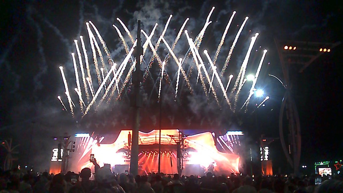 Mini câmeras viram febre e geram longas filas no Rock in Rio; veja imagens de como elas funcionam