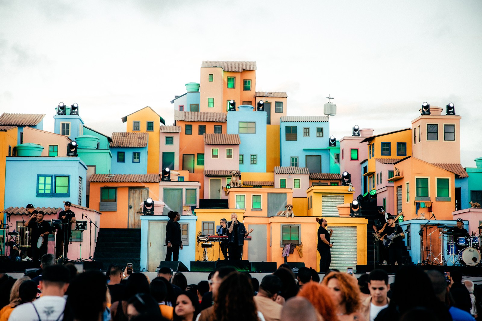 Espaço favela no Rock in Rio 2026. — Foto: Divulgação/Rock in Rio