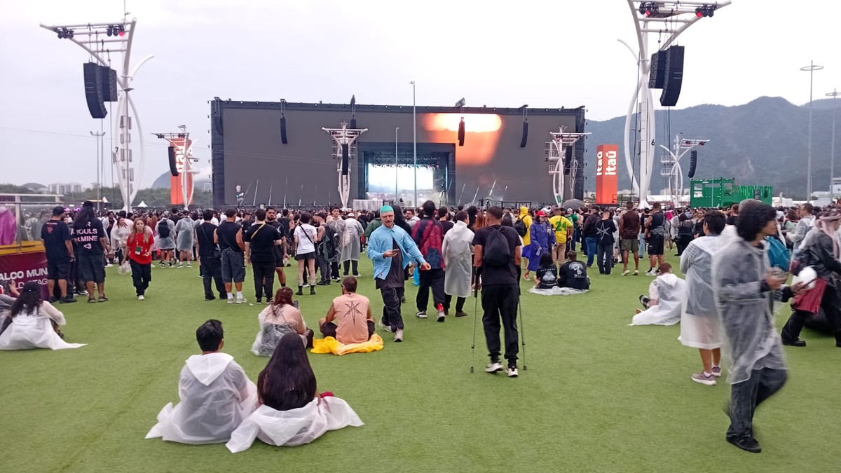 Rock in rio afirma estar atento a possíveis chuvas fortes e orienta público a levar capa