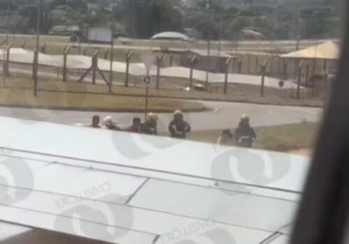 Avião com 180 pessoas faz pouso de emergência em Goiânia