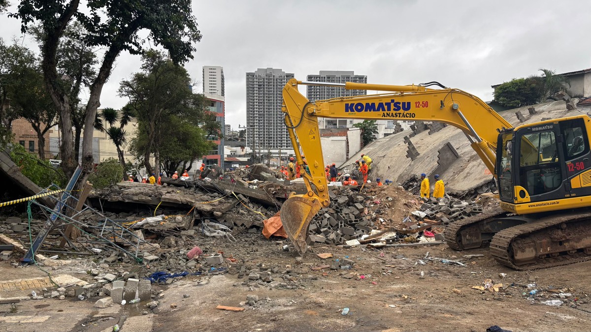 Sobe para seis o número de mortos em desabamento na zona leste de SP