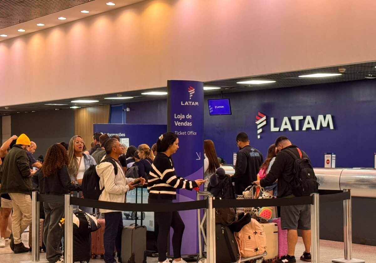 Neblina em São Paulo afeta voos no Aeroporto Santos Dumont, no Rio