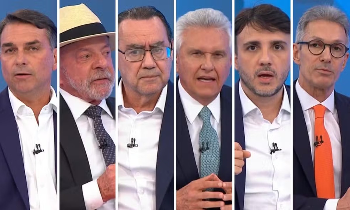 Datafolha: Lula tem 45% dos votos válidos; Flávio Bolsonaro, 42%; Caiado, 4%; Renan, 3%; Cury, 3; Zema, 1%