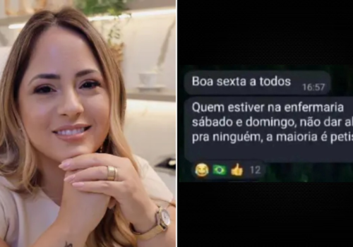 Médica é demitida após orientar equipe a não dar alta a pacientes eleitores do PT no fim de semana do 1° turno