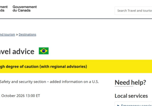 Canadá emite alerta para o Brasil com informações sobre as eleições e cita consulados dos EUA