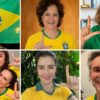 Eleitores fazem ação nas redes usando camisa da seleção brasileira e gesto de Lula