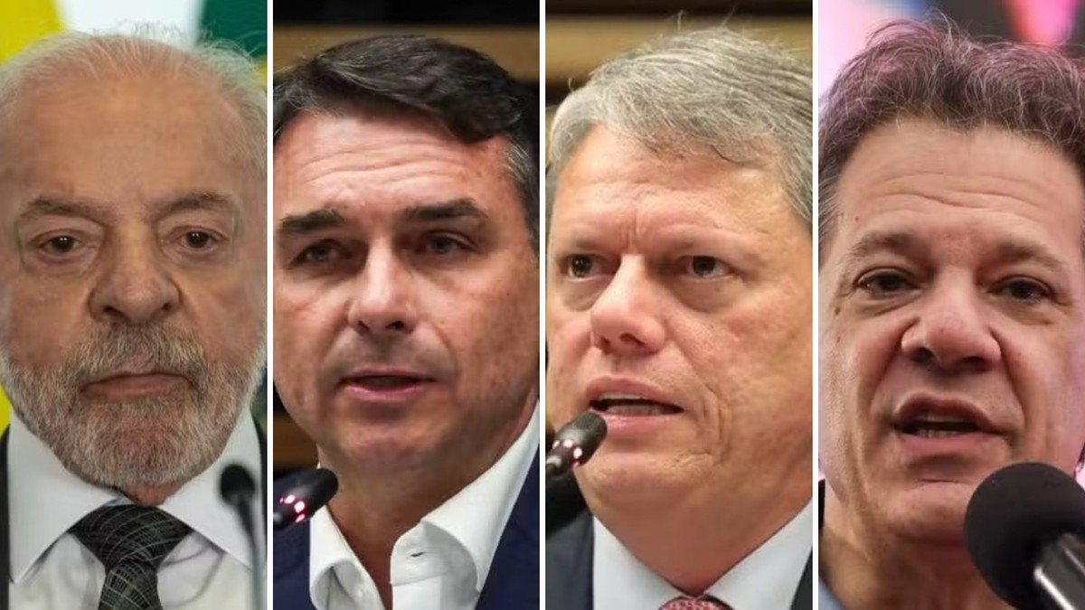Eleições 2026: Flávio Bolsonaro supera Lula em 605 cidades de SP e Tarcísio vence Haddad em 639
